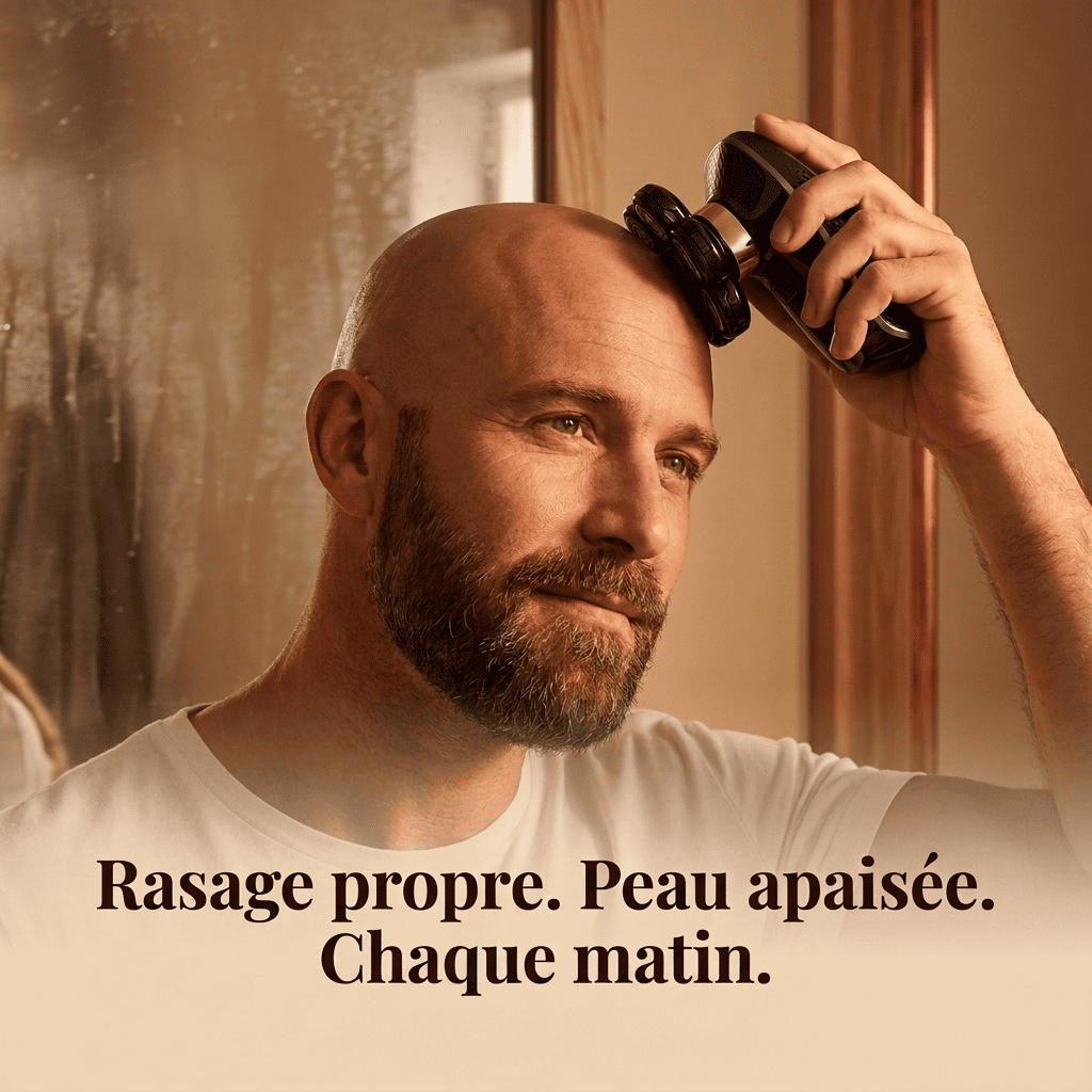 Le rasoir n°1 pour crâne rasé