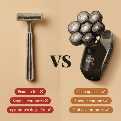 Le rasoir n°1 pour crâne rasé